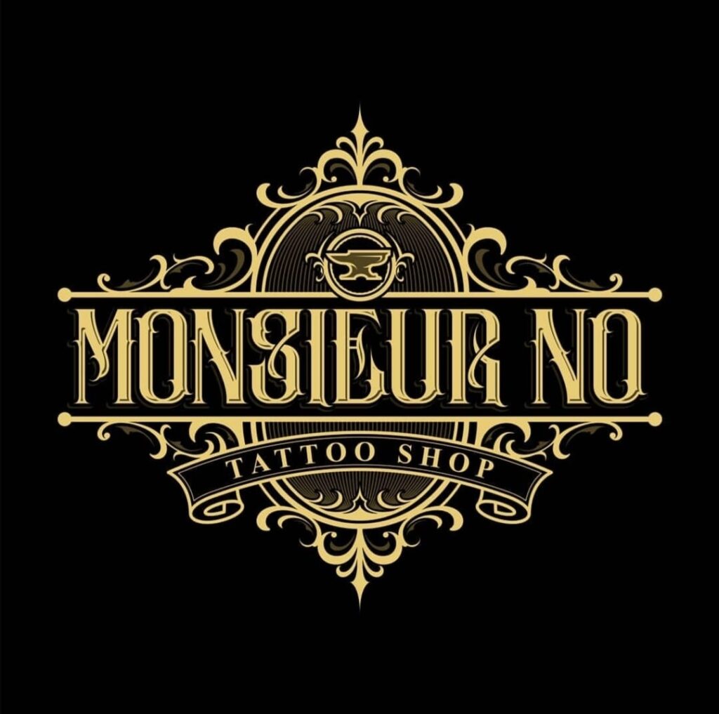 Logo Monsieur No tattoo shop